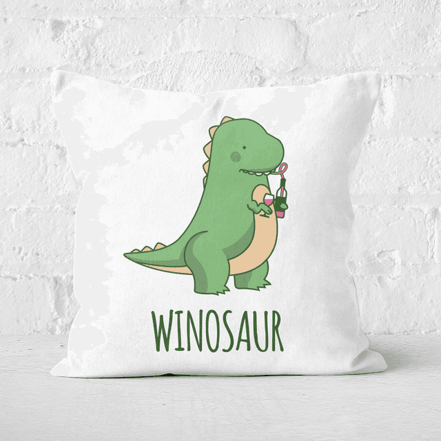 Winosaur Square Cushion - 40x40cm - Soft Touch on Productcaster.