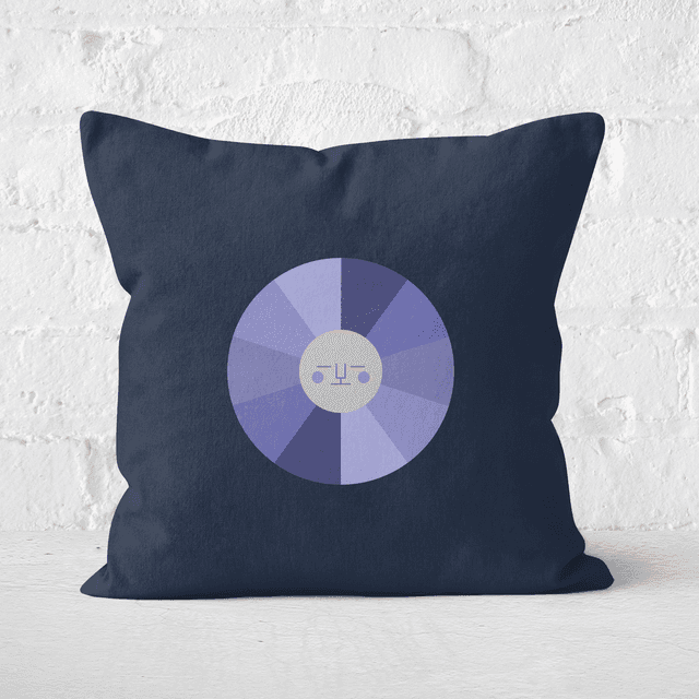 Pressed Flowers Colours Of The Night Square Cushion - 60x60cm - Soft Touch on Productcaster.