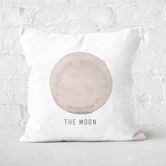 The Moon Square Cushion - 50x50cm - Soft Touch on Productcaster.