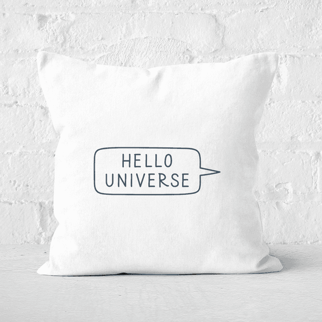 Hello Universe Square Cushion - 40x40cm - Soft Touch on Productcaster.