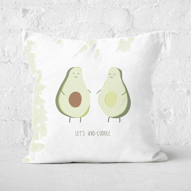 Let's Avo-Cuddle Square Cushion - 50x50cm - Soft Touch on Productcaster.