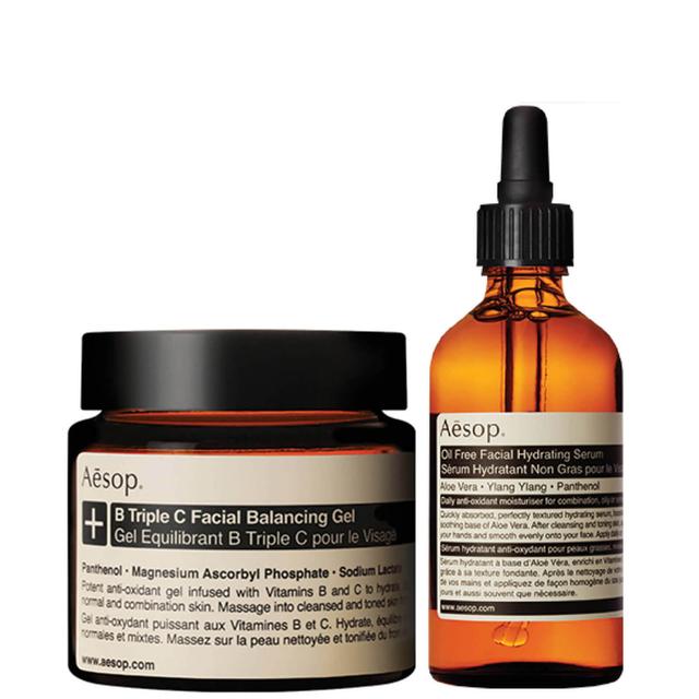 Aesop Lightweight Serum and Facial Balancing Gel Duo (Worth £132.00) on Productcaster.