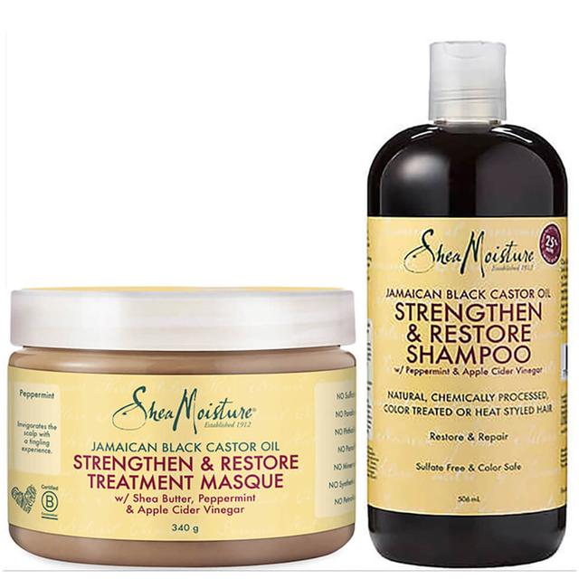 Shea Moisture Jamaican Black Castor Oil Duo on Productcaster.