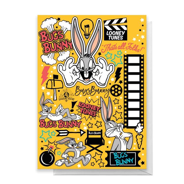 Looney Tunes Happy Birthday Greetings Card - Large Card on Productcaster.