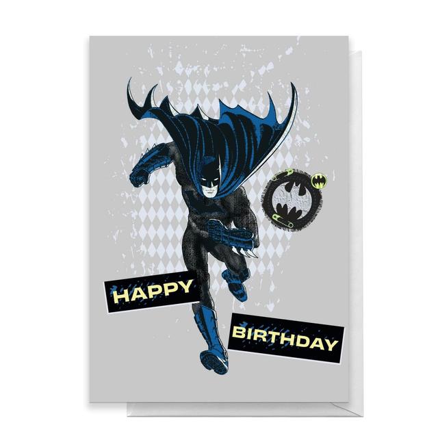 Batman Happy Birthday Greetings Card - Standard Card on Productcaster.