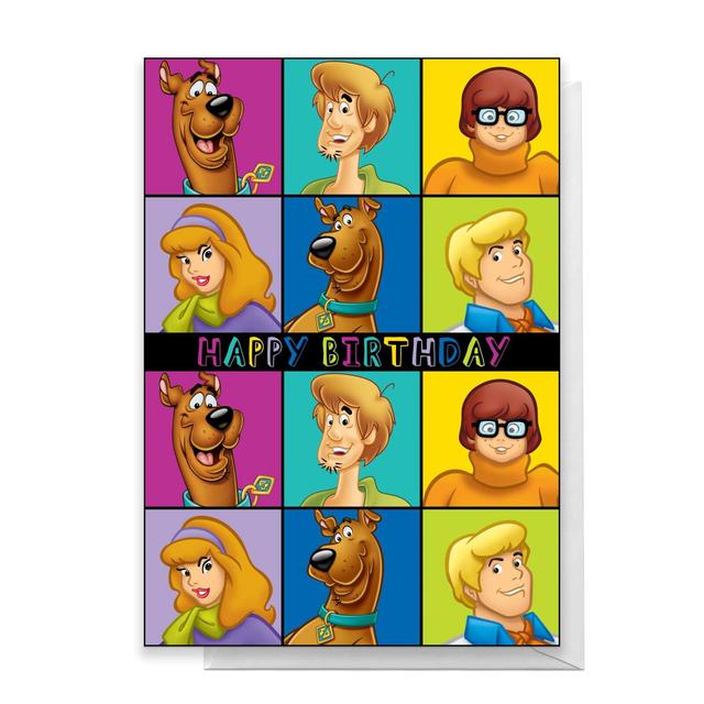 Scooby Doo Gang Happy Birthday Greetings Card - Standard Card on Productcaster.