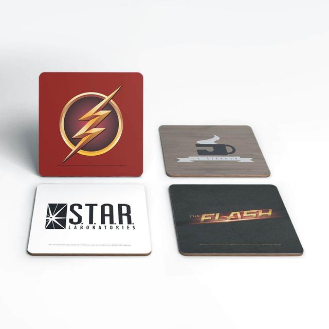 DC Flash TV Coaster Set on Productcaster.