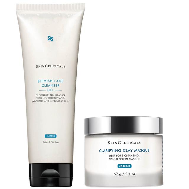 SkinCeuticals Cleanse and Mask Duo for Blemish-Prone Skin on Productcaster.