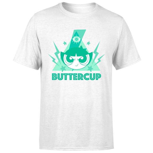 The Powerpuff Girls Buttercup Unisex T-Shirt - White - S - Weiß on Productcaster.