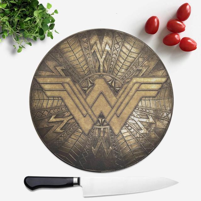 Tabla de cortar redonda Wonder Woman on Productcaster.