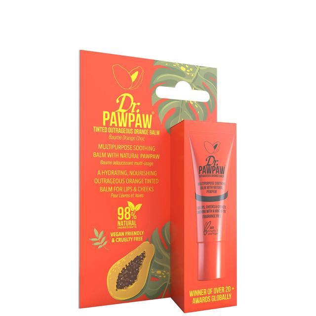 Dr. PAWPAW Multipurpose Tinted Outrageous Orange Balm 10ml on Productcaster.