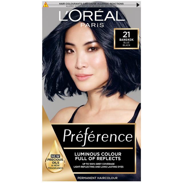 L'Oréal Paris Préférence Infinia Hair Dye (Various Shades) - 21 Starry Night Blue Black on Productcaster.