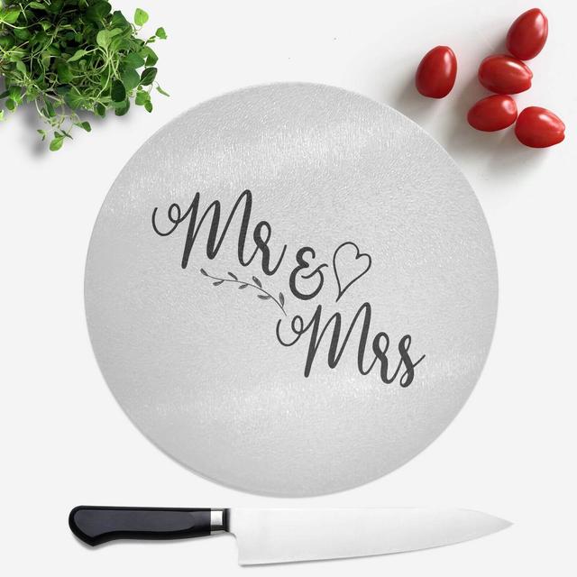 Mr & Mrs Round Chopping Board on Productcaster.