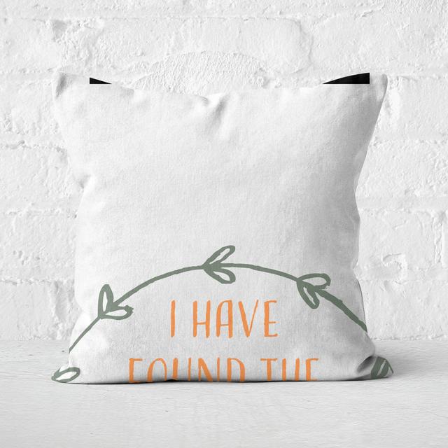 I Have Found The One That My Soul Loves Square Cushion - 50x50cm - Soft Touch on Productcaster.