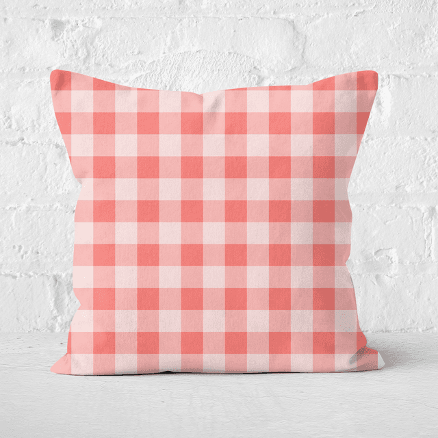 Baking Blanket Red Square Cushion - 60x60cm - Soft Touch on Productcaster.