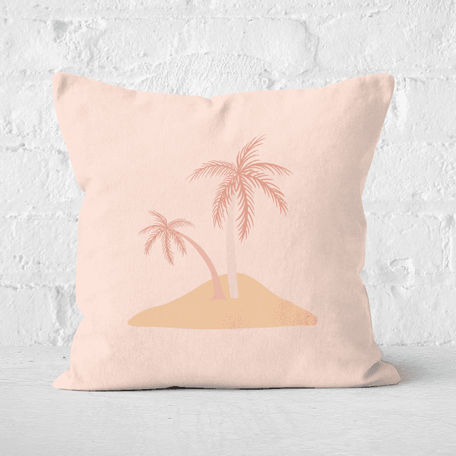 Dessert Island Square Cushion - 50x50cm - Soft Touch on Productcaster.