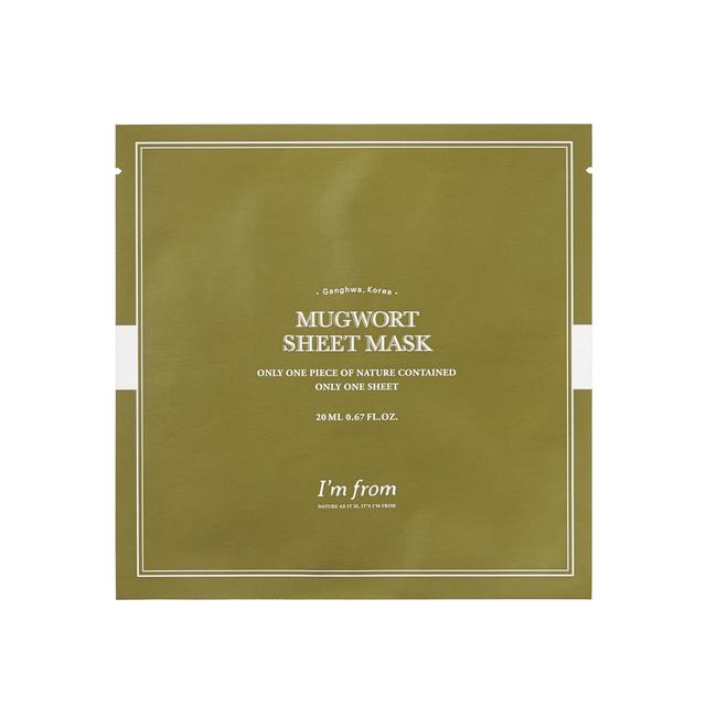 I'M FROM Mugwort Sheet Mask on Productcaster.