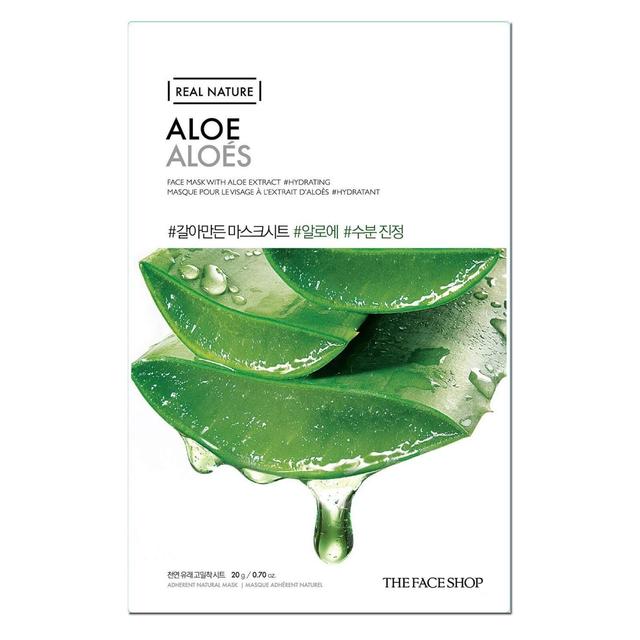 THE FACE SHOP Real Nature Sheet Mask Aloe on Productcaster.