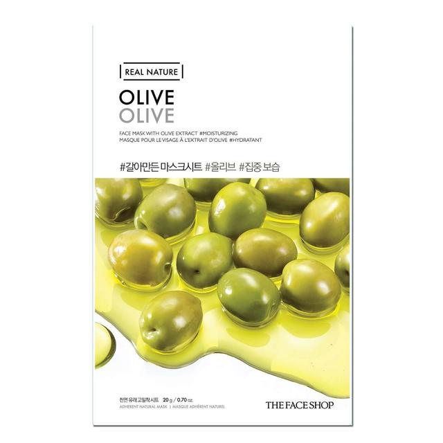 THE FACE SHOP Real Nature Sheet Mask Olive on Productcaster.