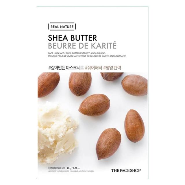 THE FACE SHOP Real Nature Sheet Mask Shea Butter on Productcaster.