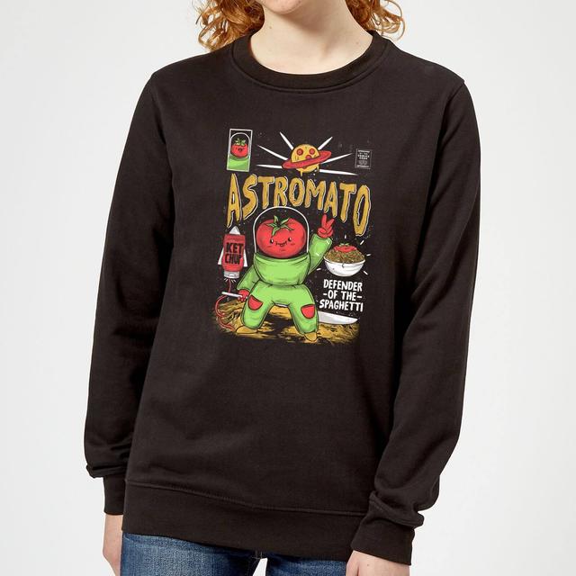 Ilustrata Astromato Women's Sweatshirt - Black - XS - Black on Productcaster.