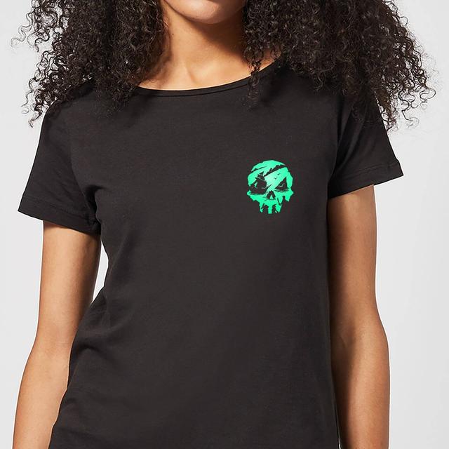 Sea Of Thieves Pocket Print Women's T-Shirt - Black - XL on Productcaster.