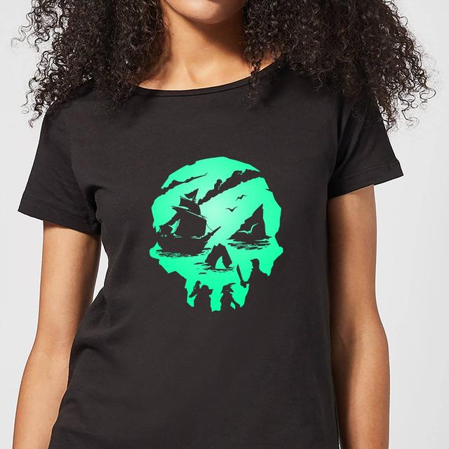 Sea Of Thieves 2nd Anniversary Skull Women's T-Shirt - Black - 4XL on Productcaster.