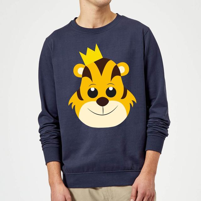 Tiger King Sweatshirt - Navy - L - Marineblau on Productcaster.