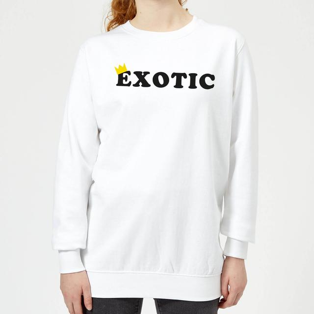 Exotic King Women's Sweatshirt - White - XXL - White on Productcaster.