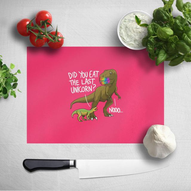 Dinosaur Unicorn Chopping Board on Productcaster.