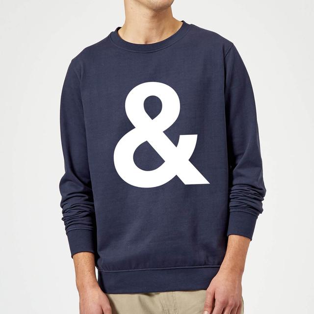 The Motivated Type & Sweatshirt - Navy - M - Marineblau on Productcaster.