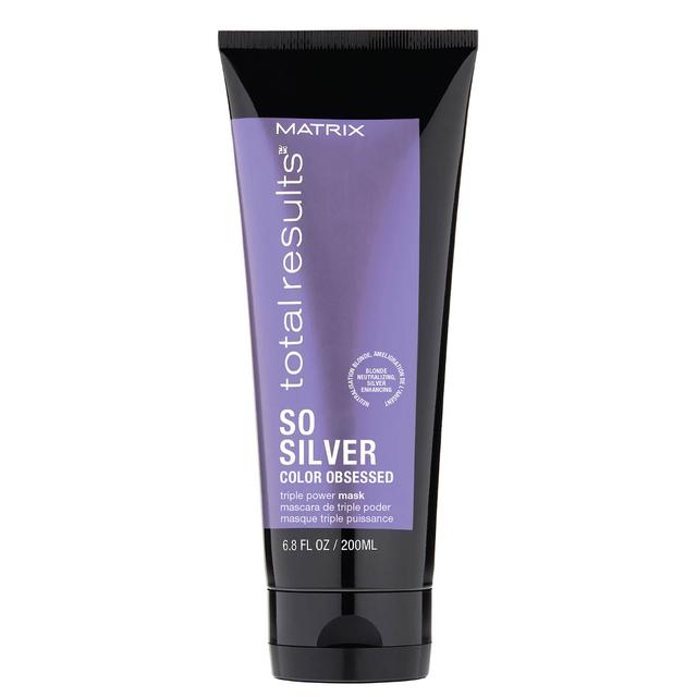 Matrix Total Results So Silver Purple Toning Hair Mask for Blonde, Silver and Grey Hair 200ml on Productcaster.