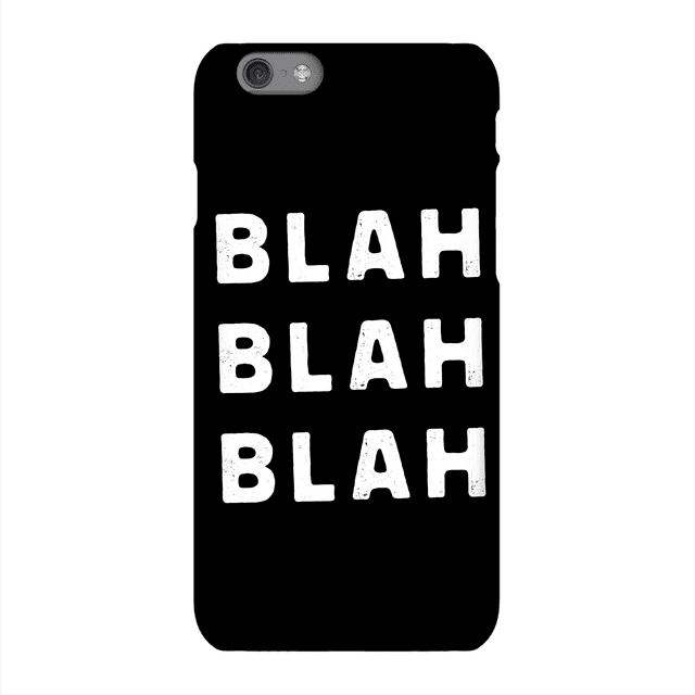 The Motivated Type Blah Blah Blah Phone Case for iPhone and Android - iPhone 5C - Tough Hülle Glänzend on Productcaster.