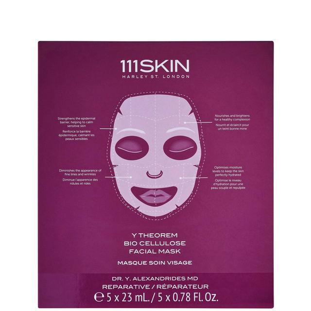 111SKIN Y Theorem Bio Cellulose Facial Mask Box on Productcaster.