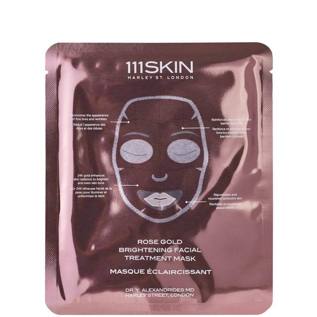 111SKIN Rose Gold Brightening Facial Treatment Mask Box on Productcaster.