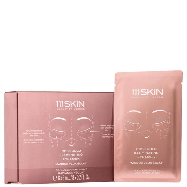 111SKIN Rose Gold Illuminating Eye Mask Box on Productcaster.