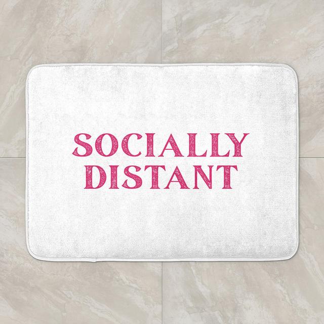 Socially Distant Bath Mat on Productcaster.