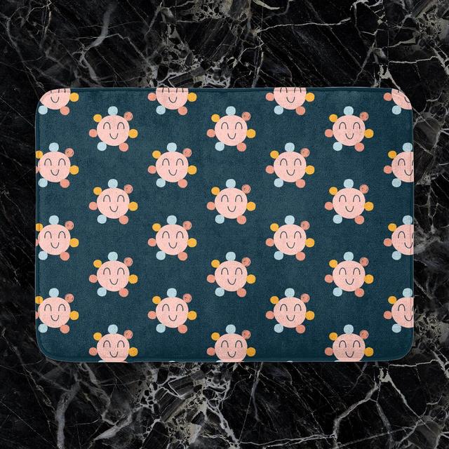 Sunny Dark Bath Mat on Productcaster.