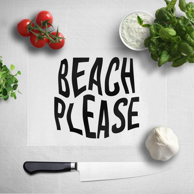 Beach Please Chopping Board on Productcaster.