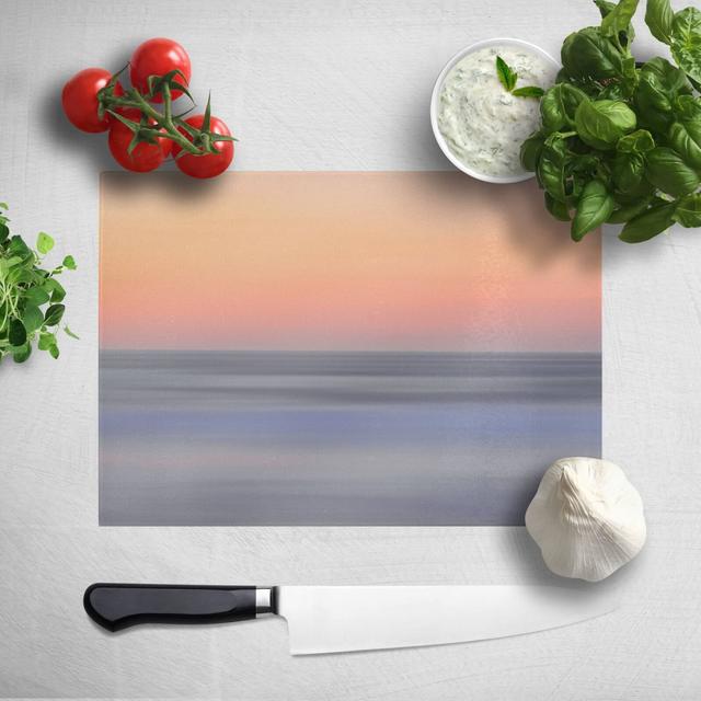 Sunset Orange Blue Chopping Board on Productcaster.