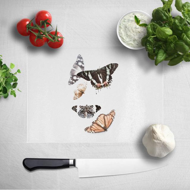 Isolated Butterflies Chopping Board on Productcaster.