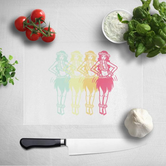 Hula Girls Chopping Board on Productcaster.