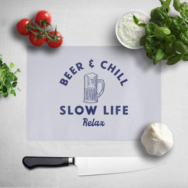 Beer And Chill Chopping Board on Productcaster.