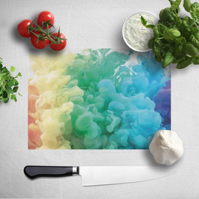 Rainbow Smoke Chopping Board on Productcaster.