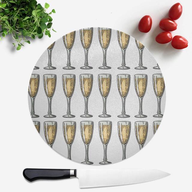 Champagne Round Chopping Board on Productcaster.