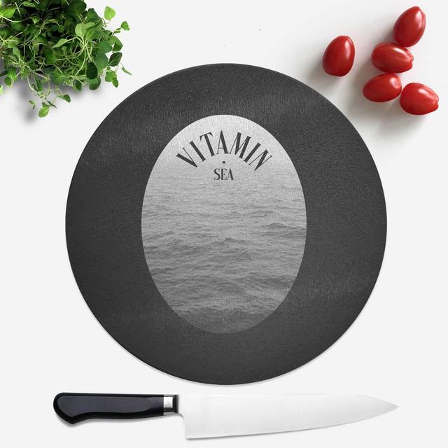 Vitamin Sea Round Chopping Board on Productcaster.