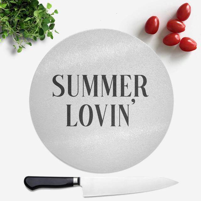 Summer Lovin' Round Chopping Board on Productcaster.