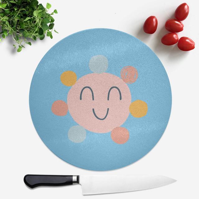 Sunny Round Chopping Board on Productcaster.