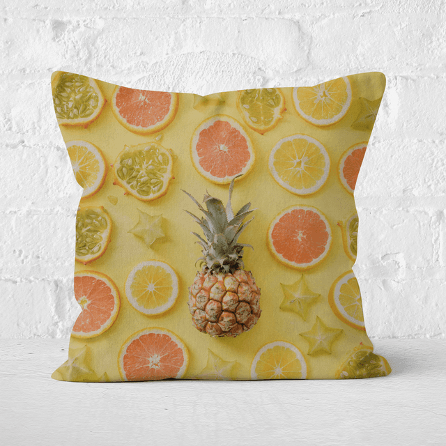 Vitamin C Square Cushion - 50x50cm - Soft Touch on Productcaster.