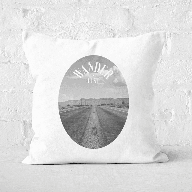 Wanderlust Square Cushion - 50x50cm - Soft Touch on Productcaster.